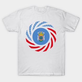Melilla American Multinational Patriot Flag Series T-Shirt